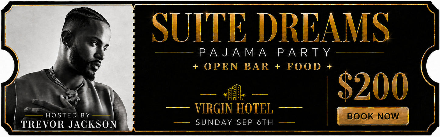 Trevor Jackson’s Suite Dreams Pajama Party