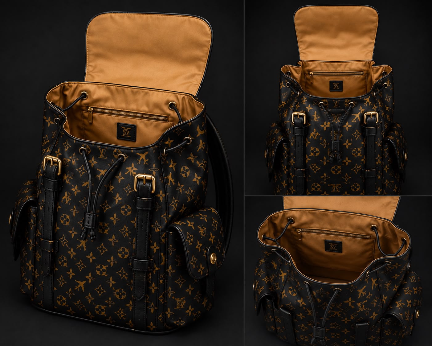 TSV Essentials backpack (Blk/Gold)