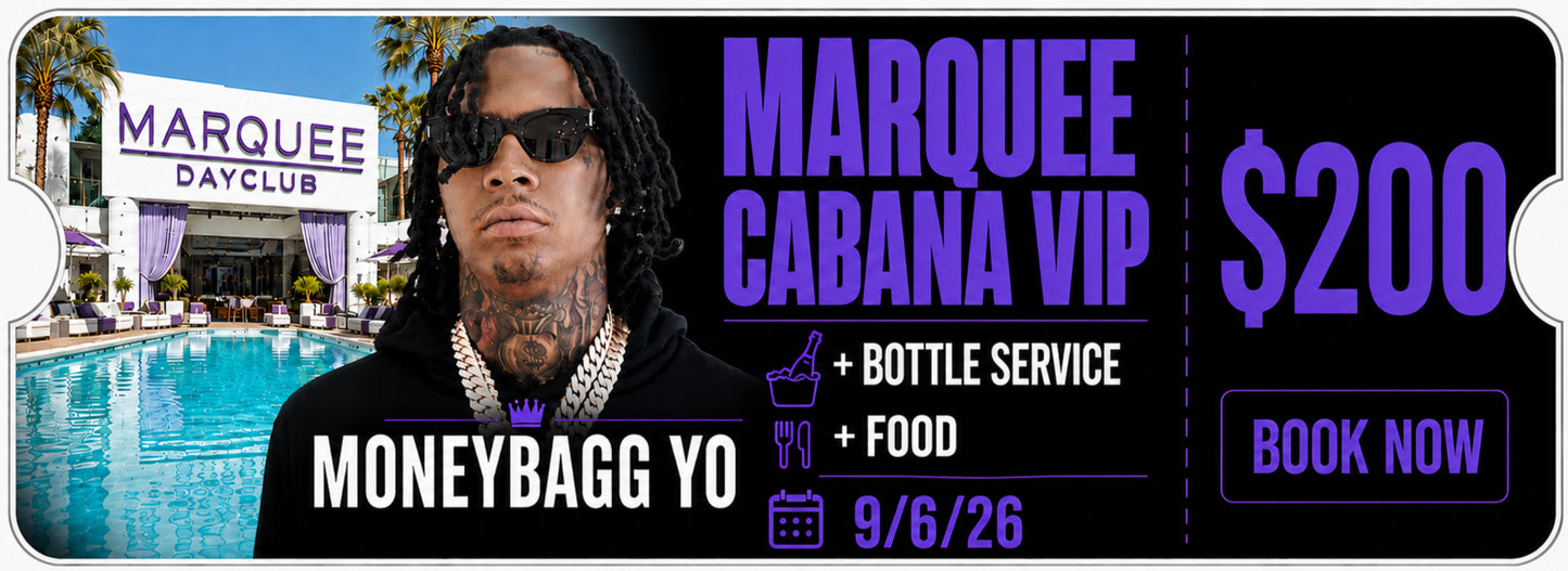 Marquee Cabana VIP | 9/6/26