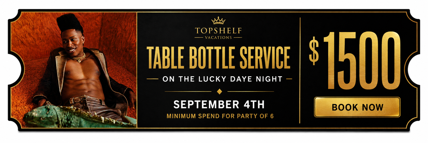 Private Table w/Bottle service - Lucky Daye live