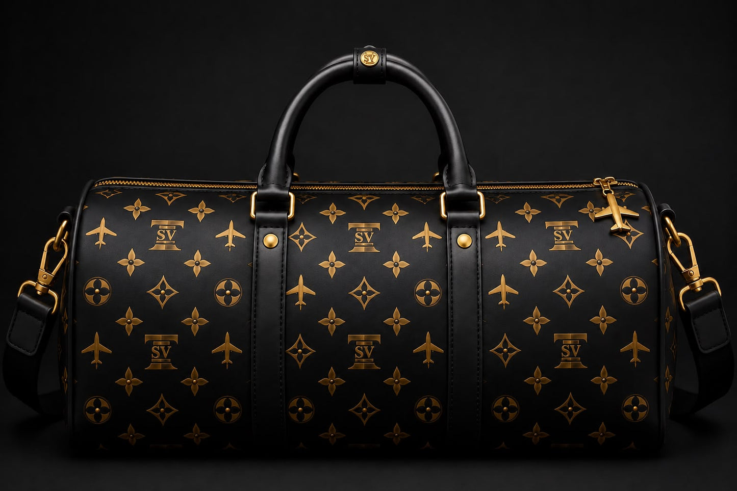 TSV Essentials Duffle bag (blk/gold)