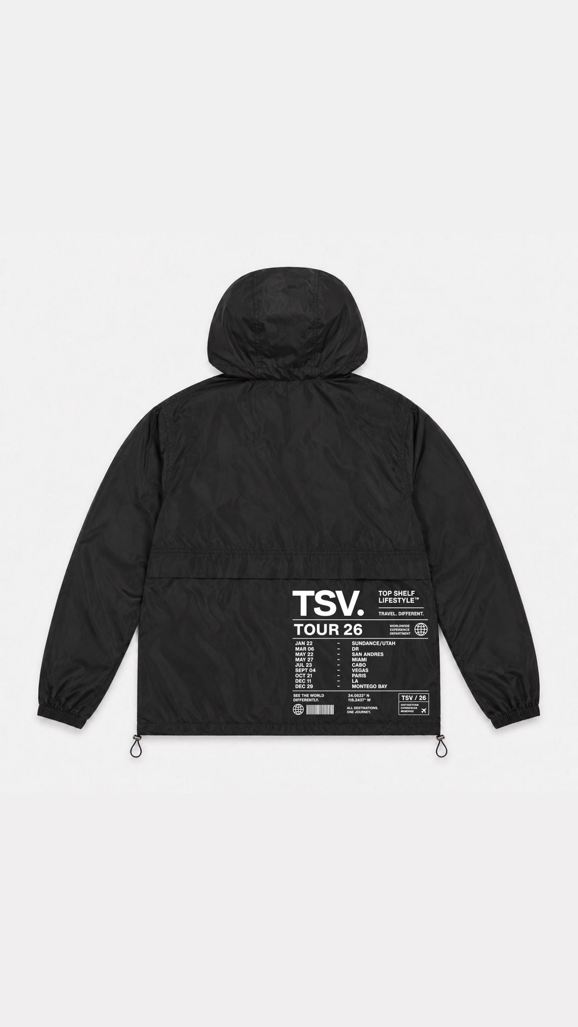 TSV World Tour ’26 Packable Travel Tracksuit