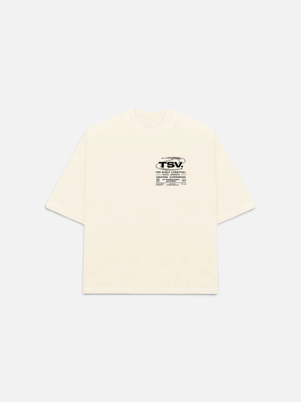 TSV World Tour ’26 Oversized Tee — Cream